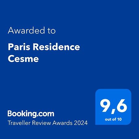 Paris Residence Çeşme Kültér fotó